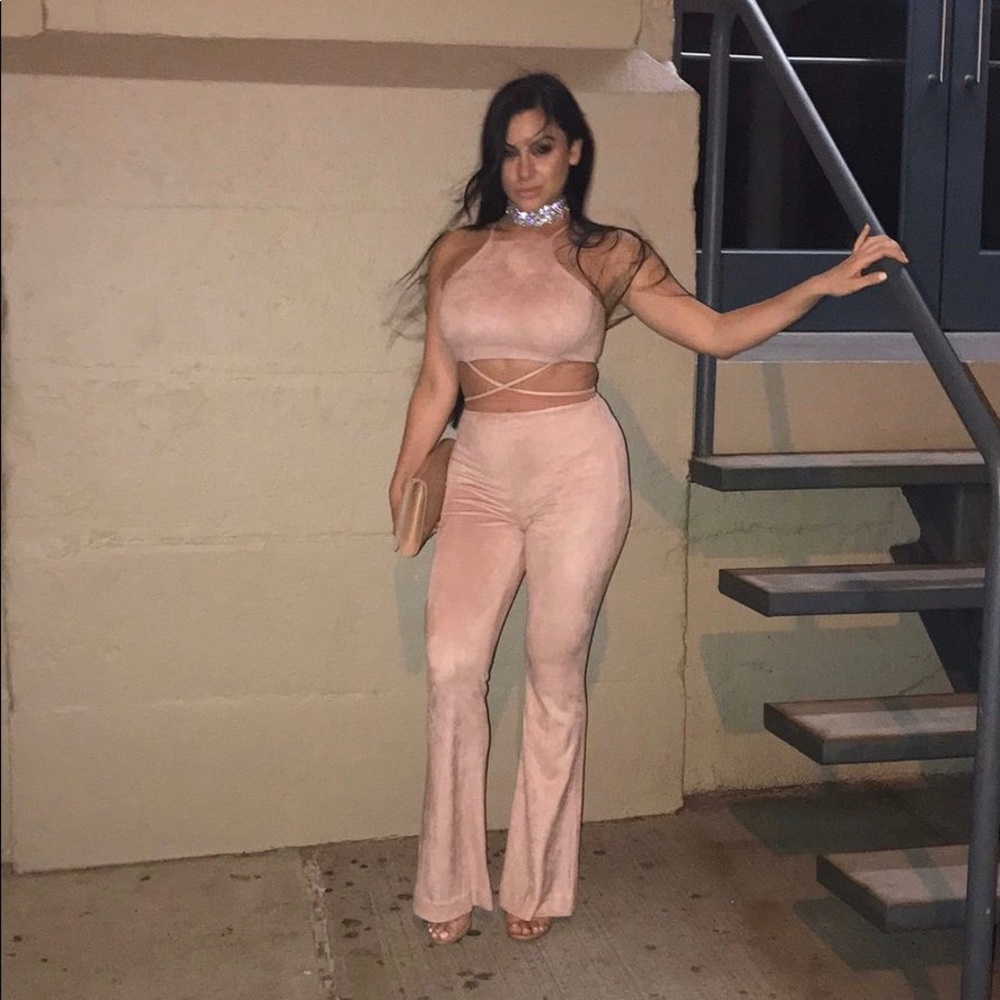 House of Cb Flare Two Piece Set